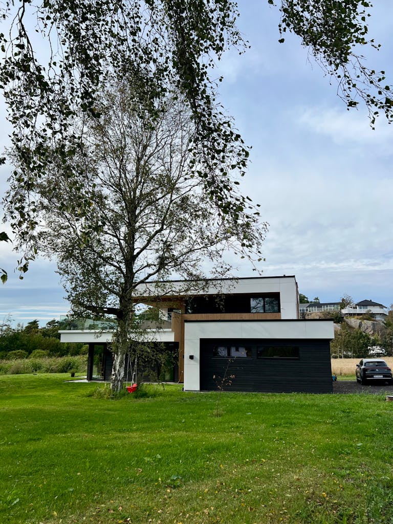 Funkishuset U-4010 bygget for kunde i Tønsberg