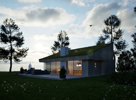 Unik Urban sommerhytte med hems